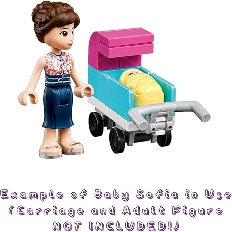 LEGO Friends City Minifigure - Baby Sofia in Blanket New for 2021 Very Cute 41450