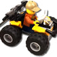 LEGO City Jungle 30355 ATV Car with Minifigure 2017 Polybag - Ages 4 Up