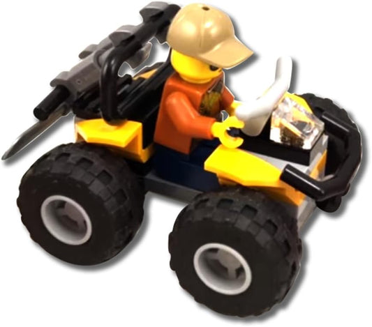 LEGO City Jungle 30355 ATV Car with Minifigure 2017 Polybag - Ages 4 Up