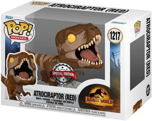 Funko Jurassic World Dominion Pop - Atrociraptor Red 1217 Vinyl Figure