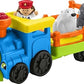 Fisher-Price Little People Toddler Toy Train Choo-Choo Zoo with Music Sounds and 3
