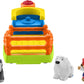 Fisher-Price Little People Toddler Toy Train Choo-Choo Zoo with Music Sounds and 3