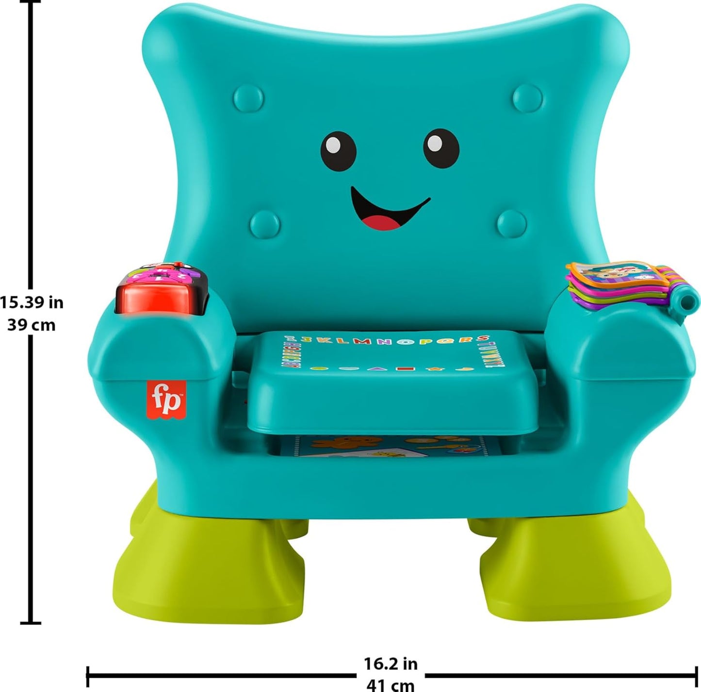 Fisher-Price Toddler Learning Toy Laugh Learn Smart Stages Chair with Music Lights