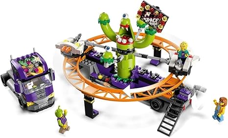 LEGO CITY 60313 Space Ride Amusement Truck