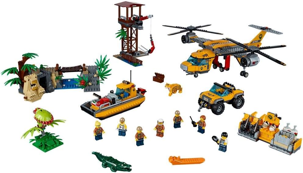 LEGO City Jungle Expedition Airplane & Ancient Ruins Set (60162) - Adventure Awaits!