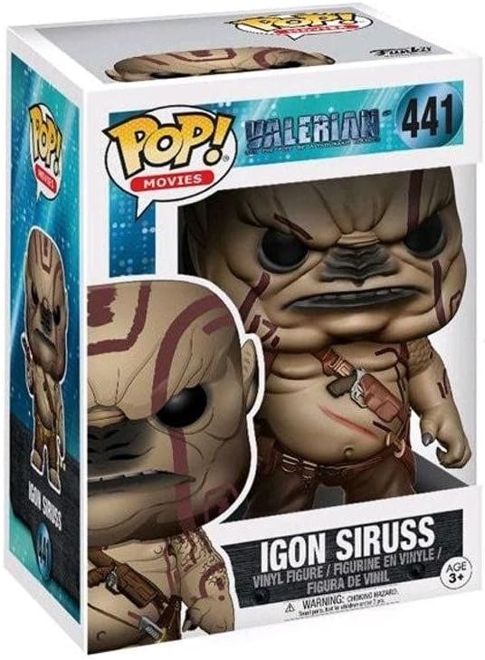 Funko POP Movies Valerian Igon Siruss Sr. Action Figure