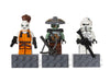 LEGO Star Wars Magnet Set: ARF Trooper, Aurra Sing & Embo!