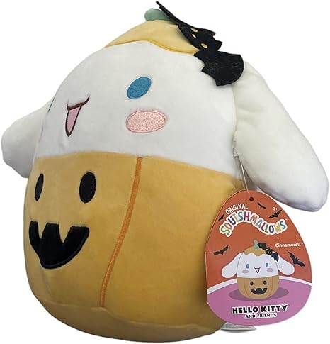 Squishmallow 8" Cinnamoroll Hello Kitty - Officially Licensed Kellytoy Plush