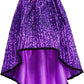 Barbie Fashions 8 Purple High Low Skirt