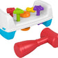 Fisher-Price Toddler Toy Tap Turn Bench Pretend Tools 2-Sided Construction Set