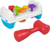 Fisher-Price Toddler Toy Tap Turn Bench Pretend Tools 2-Sided Construction Set