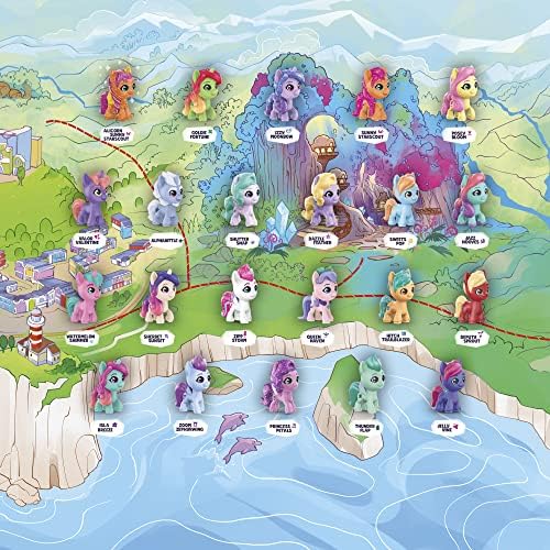 My Little Pony Mini World Magic Meet The Minis Collection Set with 22 Figures for Amazon