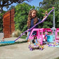 Barbie It Takes Two Stacie Doll Camping Playset with Doll Pet Tent Puppy Sticker Sheet