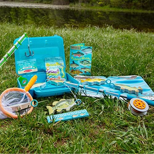Melissa & Doug Melissa Doug 40806 Let's Explore Fishing Set Pretend Play
