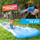 NERF Super Soaker Blast Water Slide - The Ultimate 16 Ft Outdoor Slide for - Includes