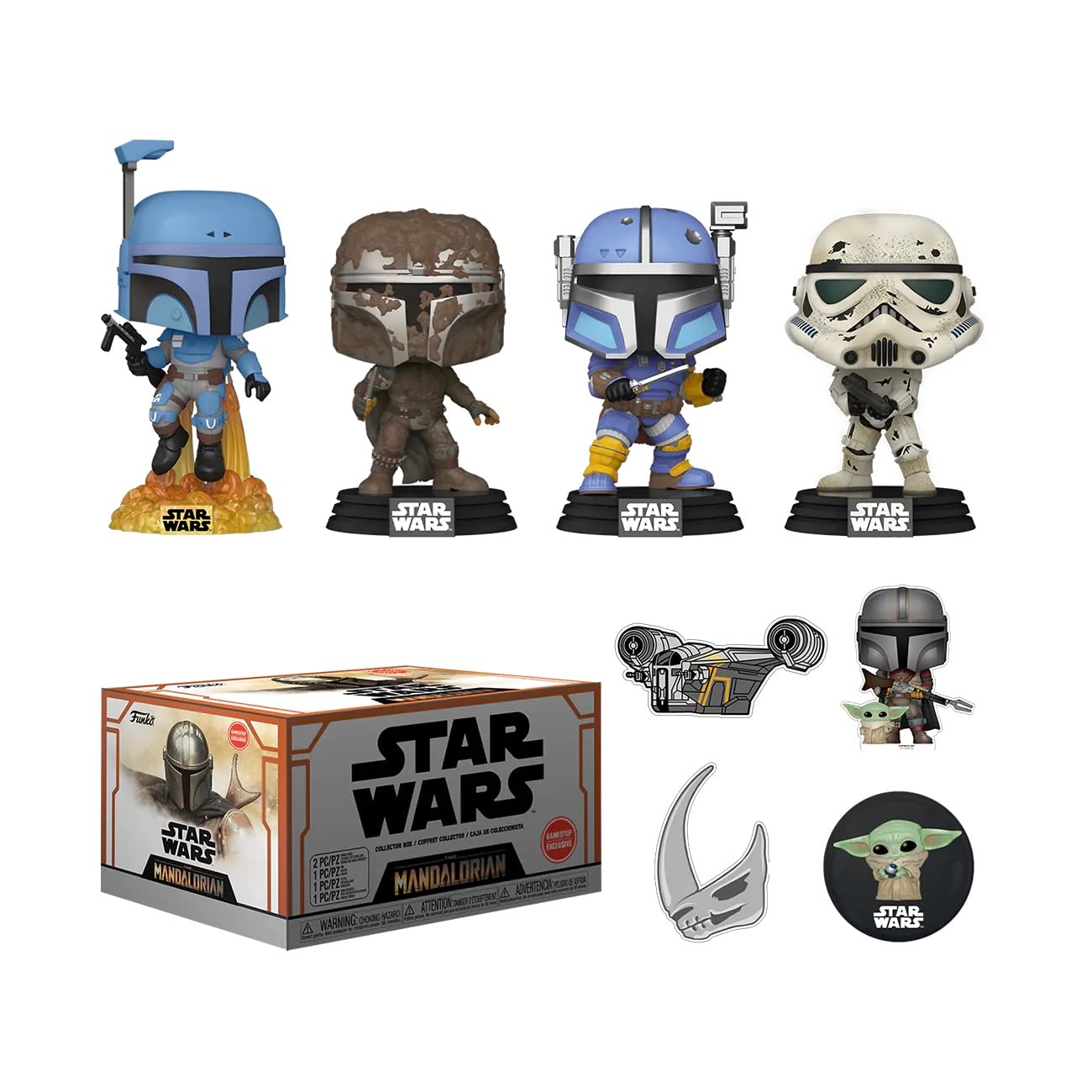 Funko Collector Box: Star Wars - The Mandalorian (2 Pops Included)