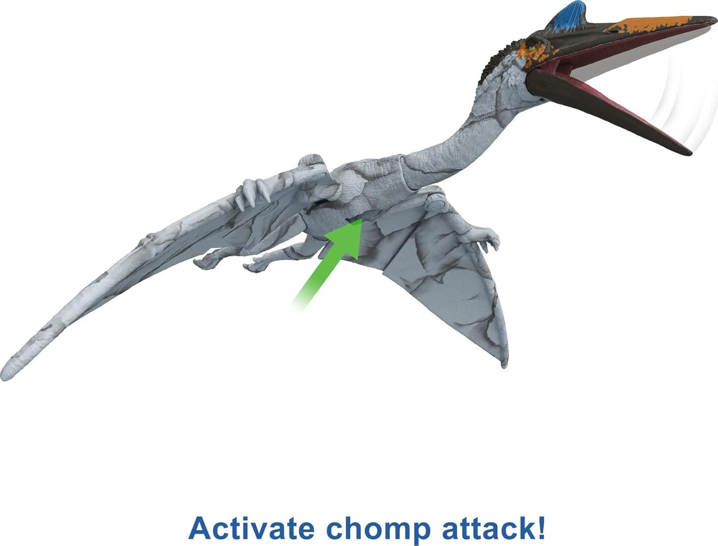 Mattel Jurassic World Dominion Massive Action Quetzalcoatlus Dinosaur Action Figure Toy. Plus Downloadable App & AR