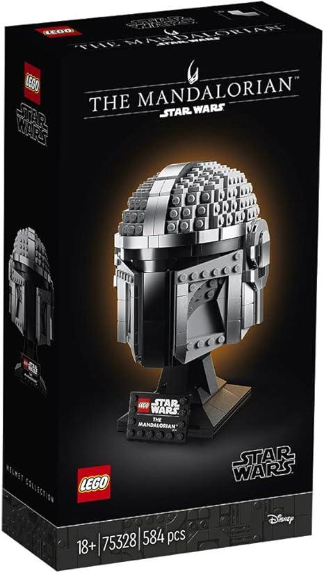 Lego Star Wars Mandalorian Helmet Model Kit