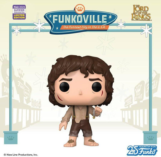 Funko Pop Movies Lord of The Rings - Frodo with Ring SDCC'23 Collectable Vinyl Figure
