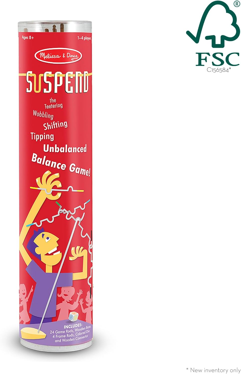 Melissa & Doug Melissa Doug Suspend Family Game 31 pcs - Wire Balance Game Family Game