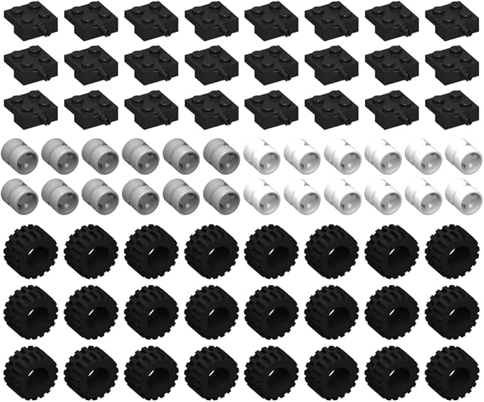 LEGO City Wheel, Tire, and Axle Set