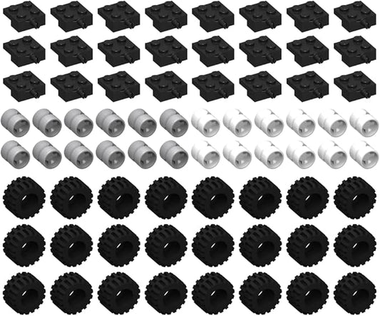 LEGO City Wheel, Tire, and Axle Set