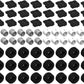 LEGO City - Wheel Tire and Axle Set - Black White and Light Gray 72 Pieces in Total