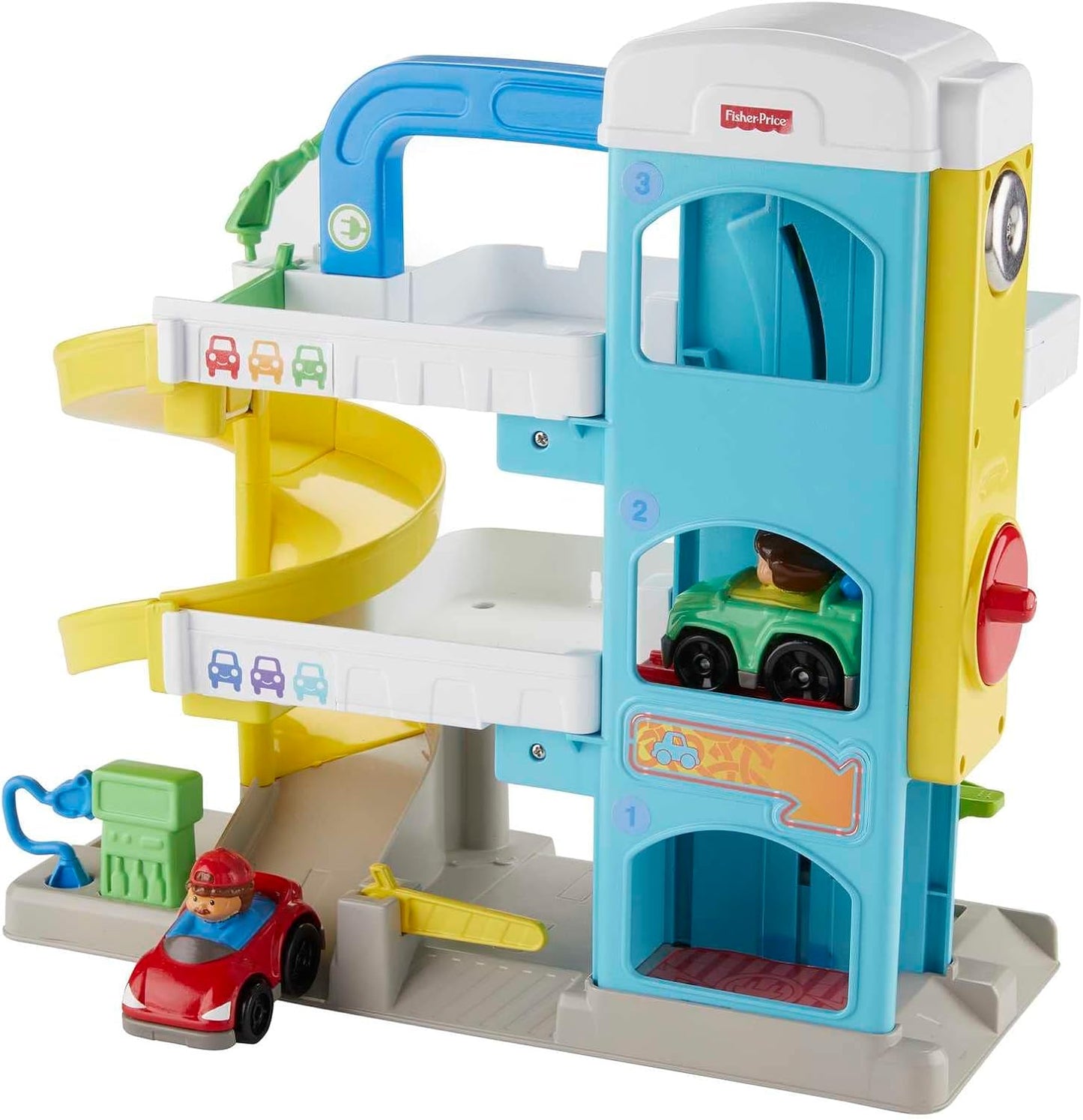 Fisher-Price Little People Toddler Toy Helpful Neighbor's Garage Playset