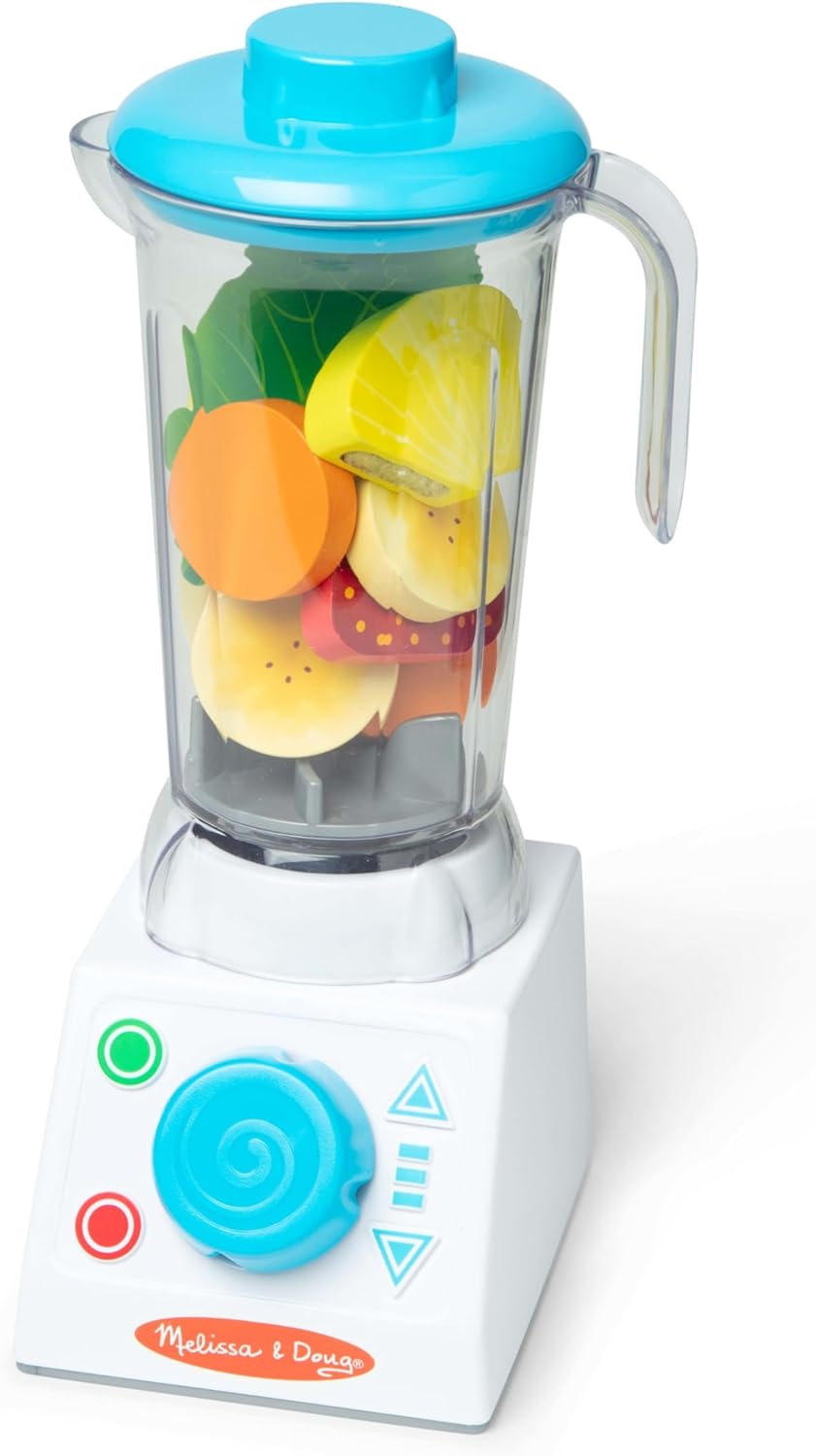 Melissa & Doug Melissa Doug Smoothie Maker Blender Set with Play Food - 22 Pieces