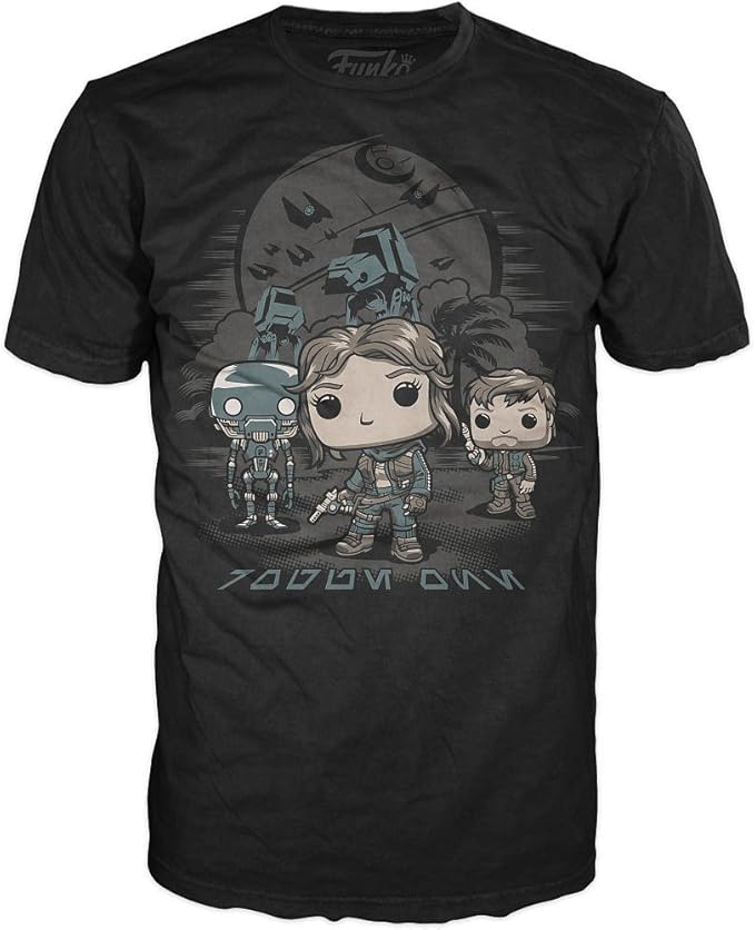 Funko Pop Tees Star Wars Rogue One Toys R US Exclusive Size Large