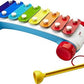 Fisher-Price Toddler Pull Toy Classic Xylophone Pretend Musical Instrument with Mallet