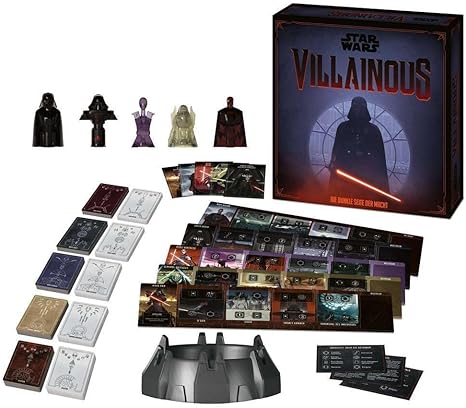 Ravensburger Star Wars Villainous: The Dark Side of The Force (German Edition) - Strategy Game for 2-4 Players