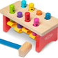 Melissa & Doug Melissa Doug Deluxe Pounding Bench Wooden Preschool Learning Toy With