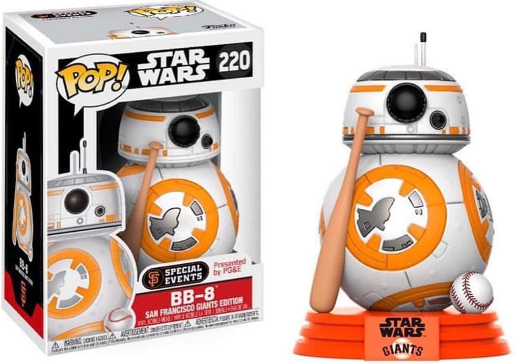 Funko BB-8 #220 [San Francisco Giants Edition] LTD POP! Vinyl Figure (Star Wars)