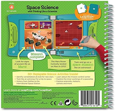 LeapFrog LeapStart 1st Grade Activity Book Spy Math and Critical Thinking