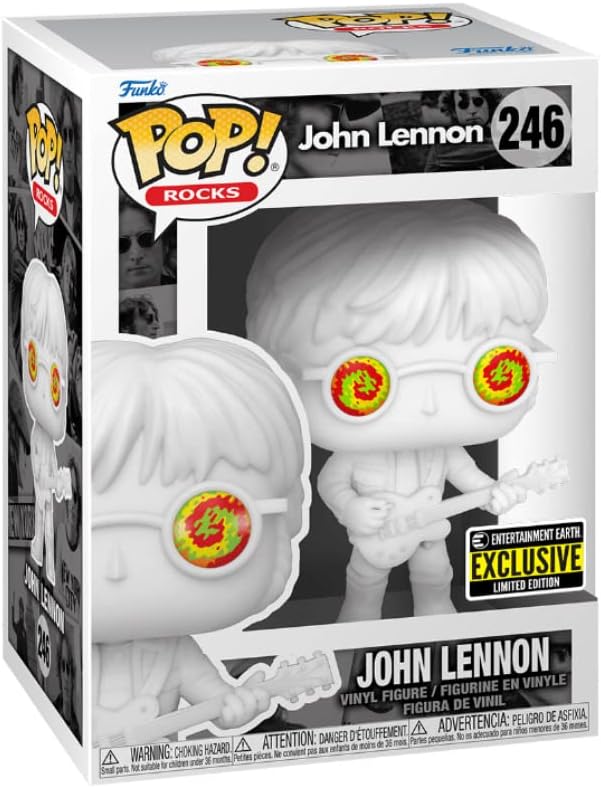 Funko POP John Lennon with Psychedelic Shades Entertainment Earth Funko Vinyl Figure