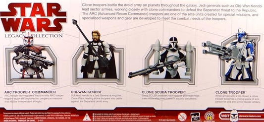 Star Wars Legacy Collection Clone Trooper Squad