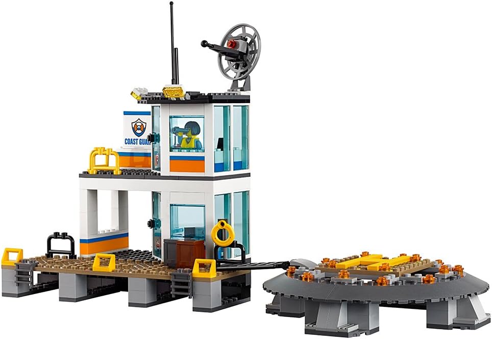 LEGO City Coast Guard Head Quarters 60167 Building Kit (792 Piece)