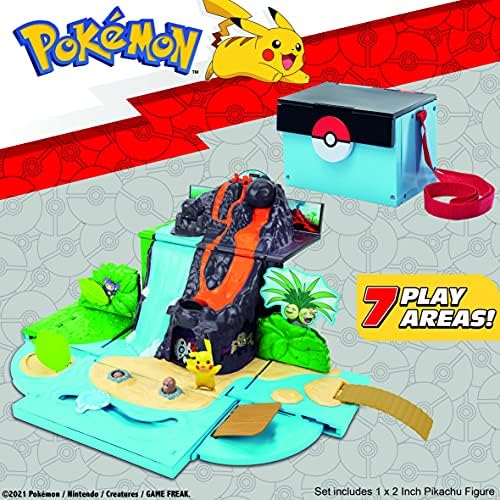 Pokemon POKAMON Carry CASE Volcano PLAYSET