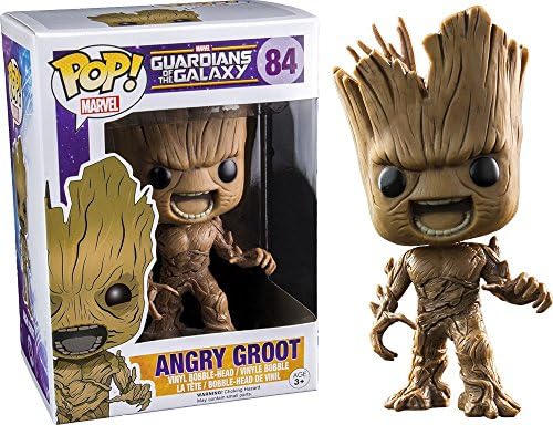 Funko Pop Marvel's Guardians of the Galaxy Angry Groot Vinyl Bobblehead Figure