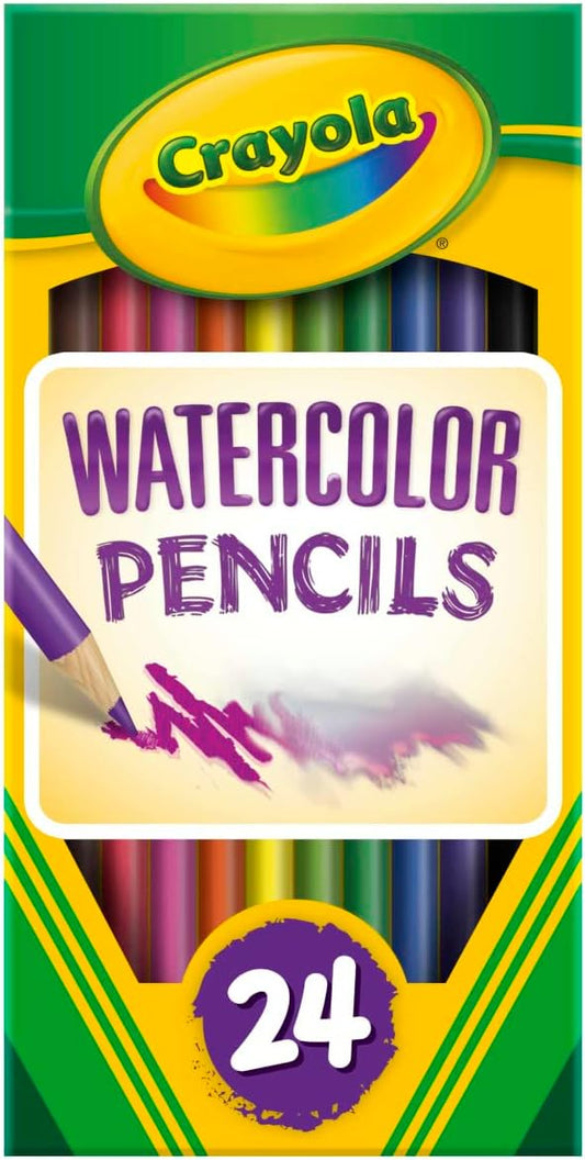 Crayola Watercolor Colored Pencils 24ct Watercolor Paint Alternative Watercolor Pencil