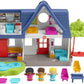 Fisher-Price Little People Toddler Learning Toy Friends Together Play House Set with