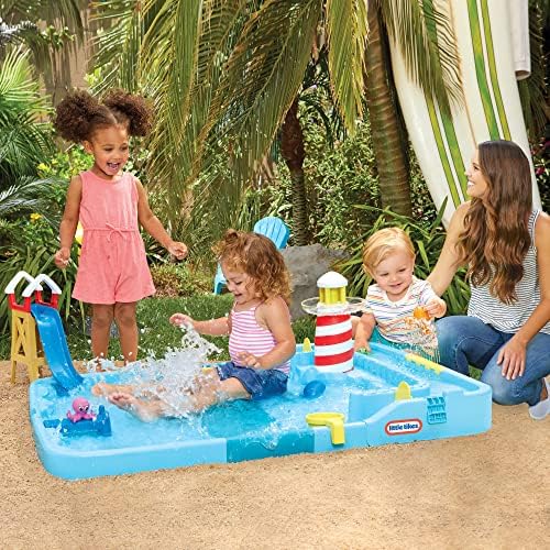 Little Tikes Splash Beach Water Table Splash Pad for Boys Girls Ages 2 Years