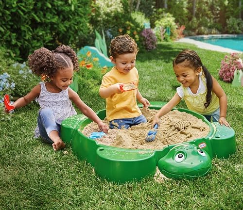 Little Tikes Turtle Sandbox for Boys and Girls Ages 1-6 Years