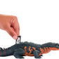 Mattel Jurassic World Wild Roar Dinosaur Toy with Sound Attack Move Gryposuchus Posable