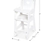 Melissa & Doug Melissa Doug Play High Chair - Pretend Play High Chair Baby Doll White