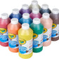Crayola Washable Paint 12ct Bulk Paint Set for Nontoxic Paint Craft Supplies Teacher