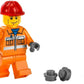 LEGO City Builder Set 5610 Hard Hat Construction Worker with Cement Mixer