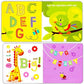 Fisher-Price Fisher Price My First Set of 4 Baby Toddler Board ABC Book Colors Book