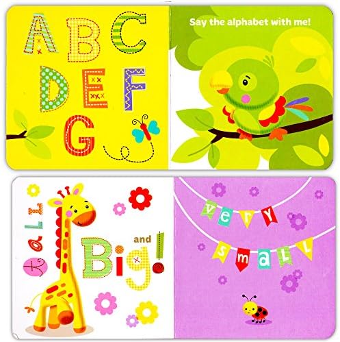 Fisher-Price Fisher Price My First Set of 4 Baby Toddler Board ABC Book Colors Book